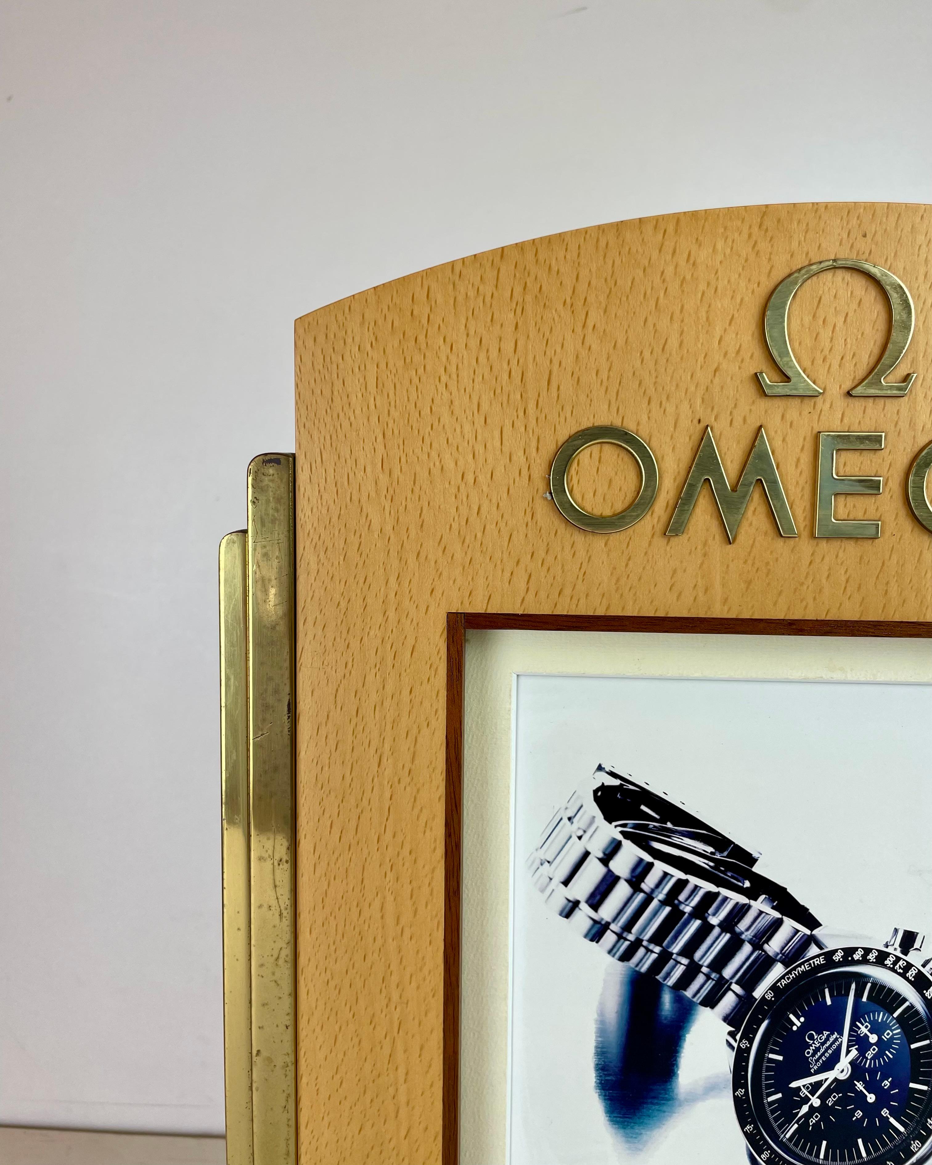 Pubblicità Omega d'epoca nei negozi, anni '80 in vendita 2