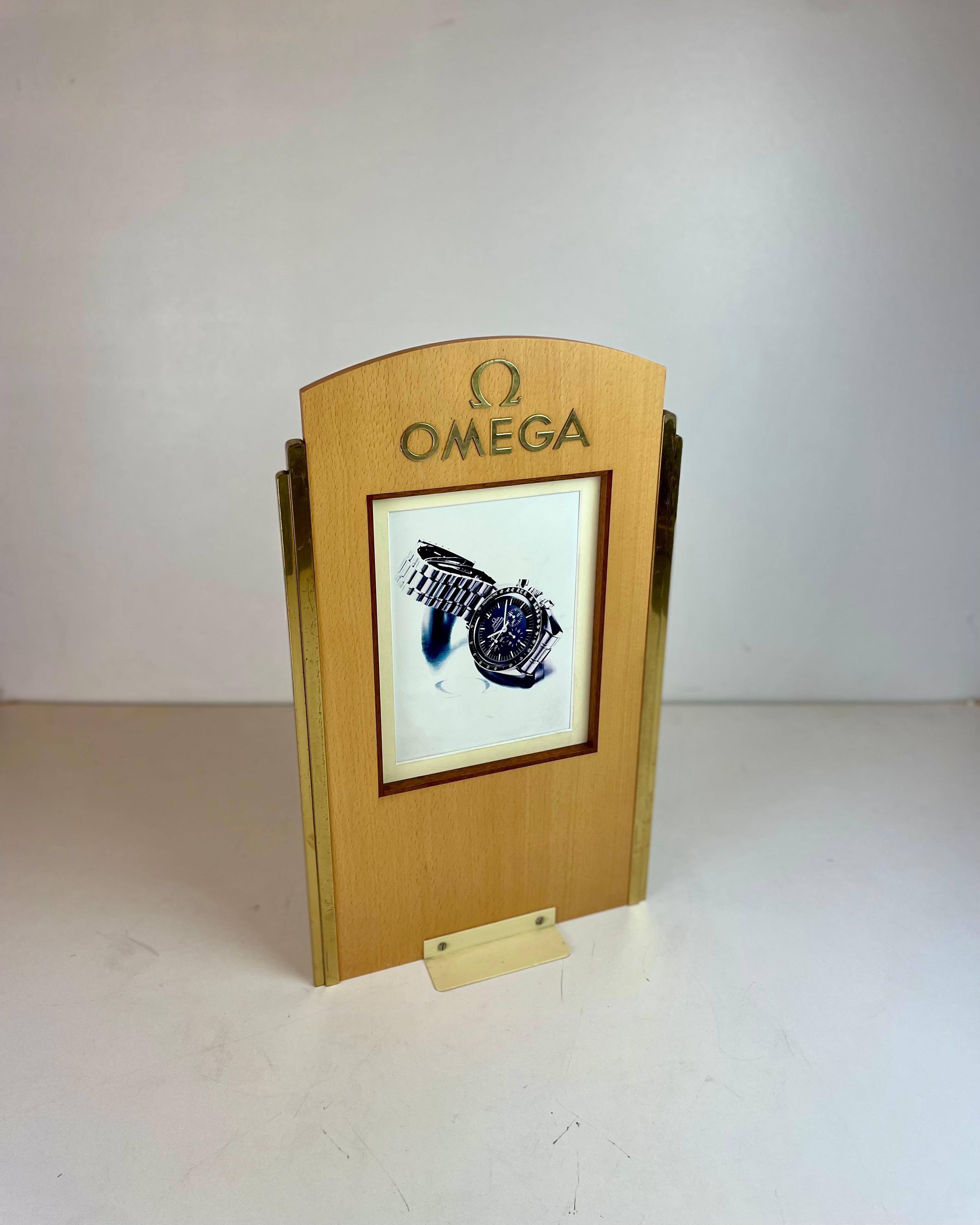 Pubblicità Omega d'epoca nei negozi, anni '80 in vendita 10