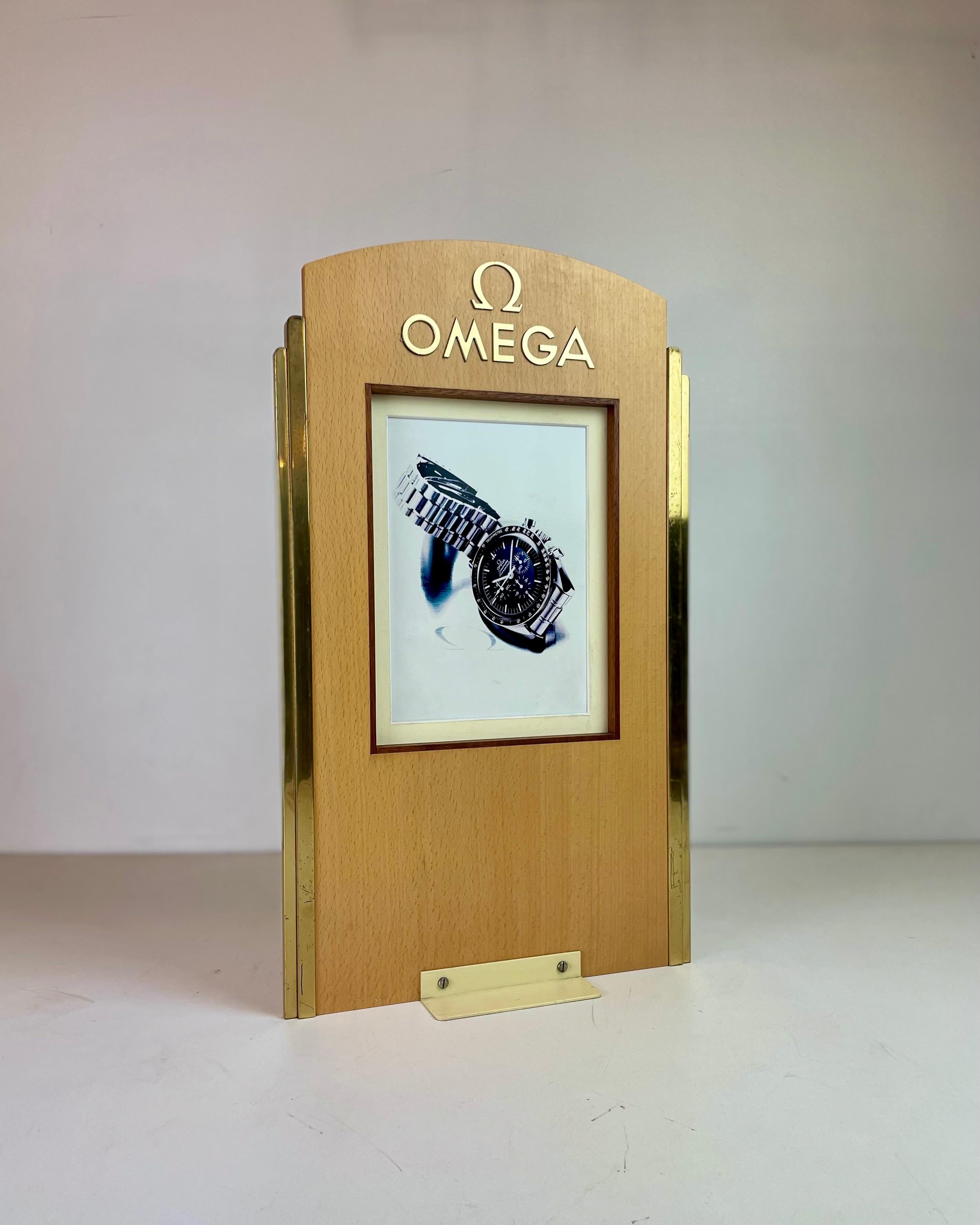 Pubblicità Omega d'epoca nei negozi, anni '80 in vendita 9