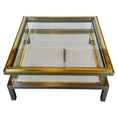 Coffer Coffee Table by Belgo Chrome, 1970s