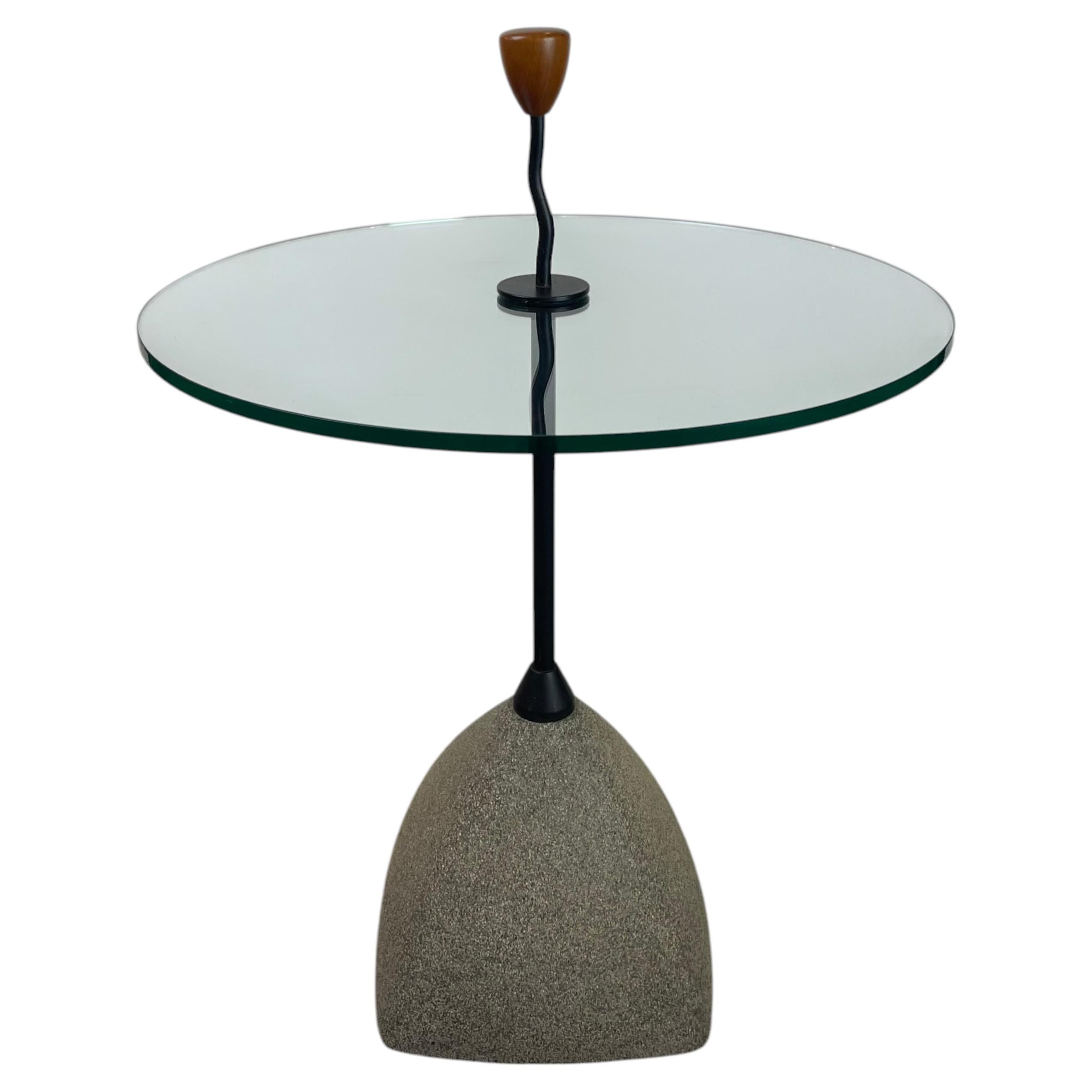 Post-Modern Side Table in the Style of Ettore Sottsass, Italy, 1980s For Sale