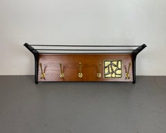 'Boomerang' Wall-Mounted Coat Rack by A. Hendrickx for Belform, Belgium, 1950-60