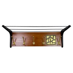 'Boomerang' Wall-Mounted Coat Rack by A. Hendrickx for Belform, Belgium, 1950-60