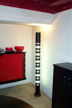 Serge Mouille, "TOTEM" Floor Lamp, Tall Model