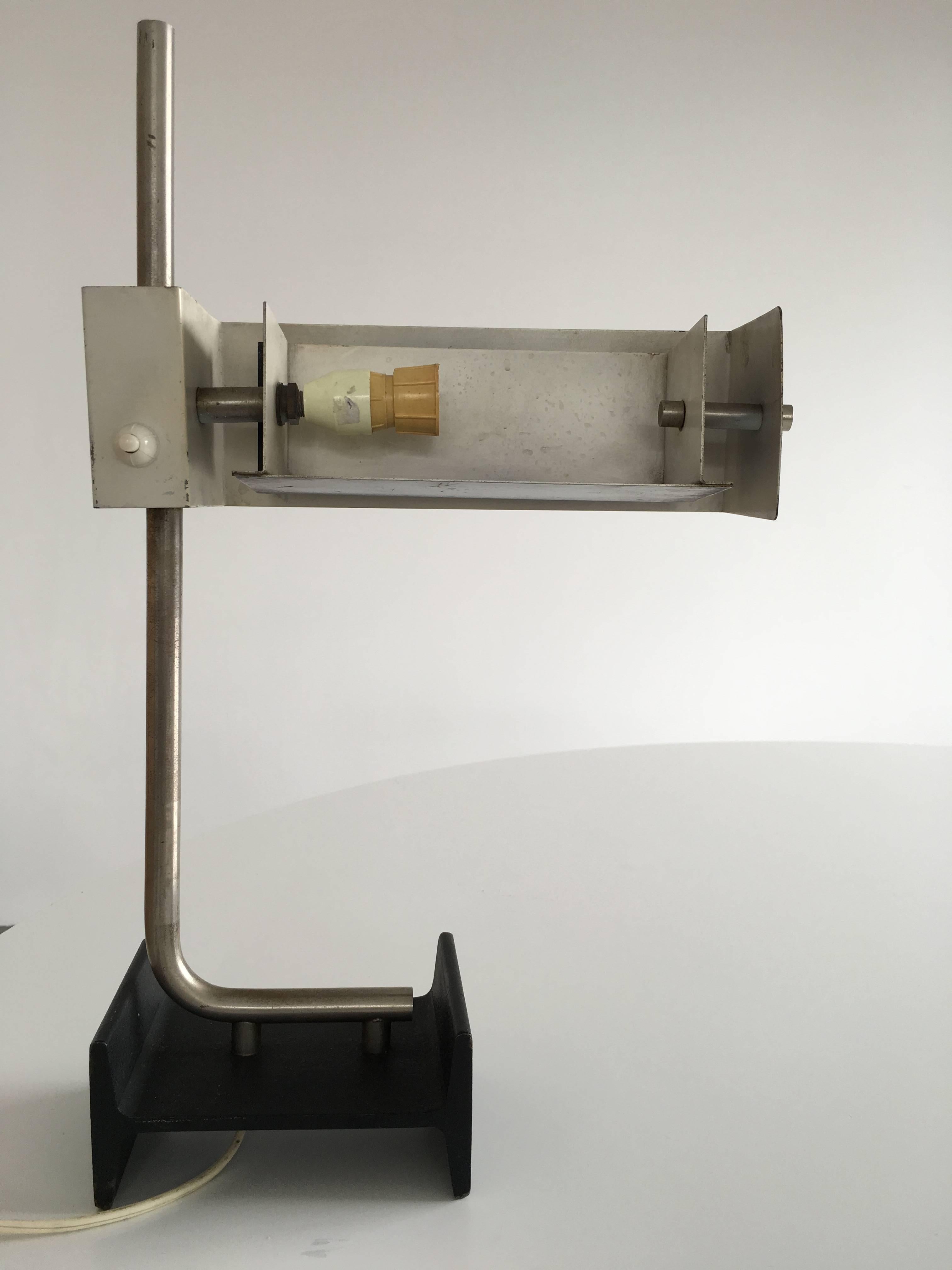 Italian Cubic Desk Lamp by Studio Reggiani For Sale