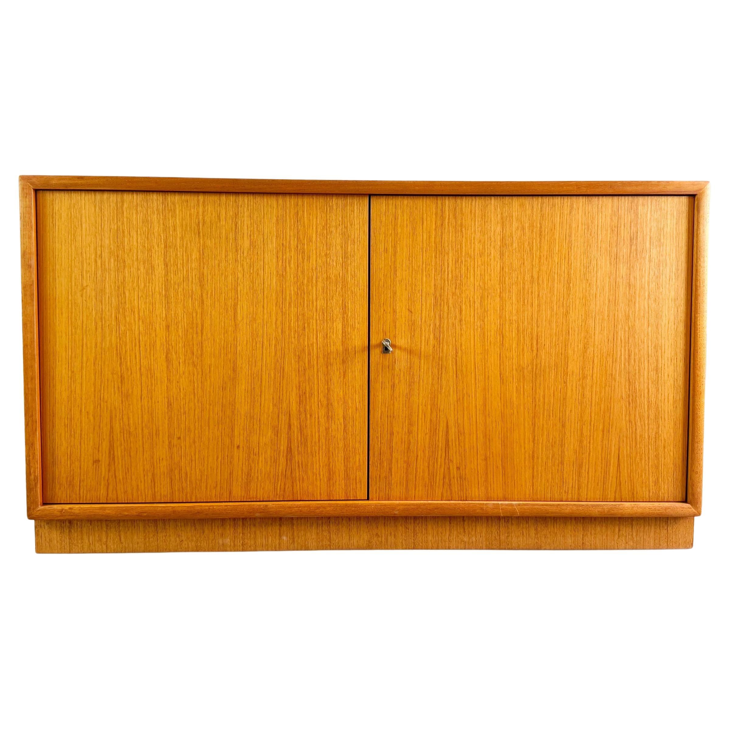 Original Midcentury Sideboard WK Möbel Teak Lowboard Kommode For Sale