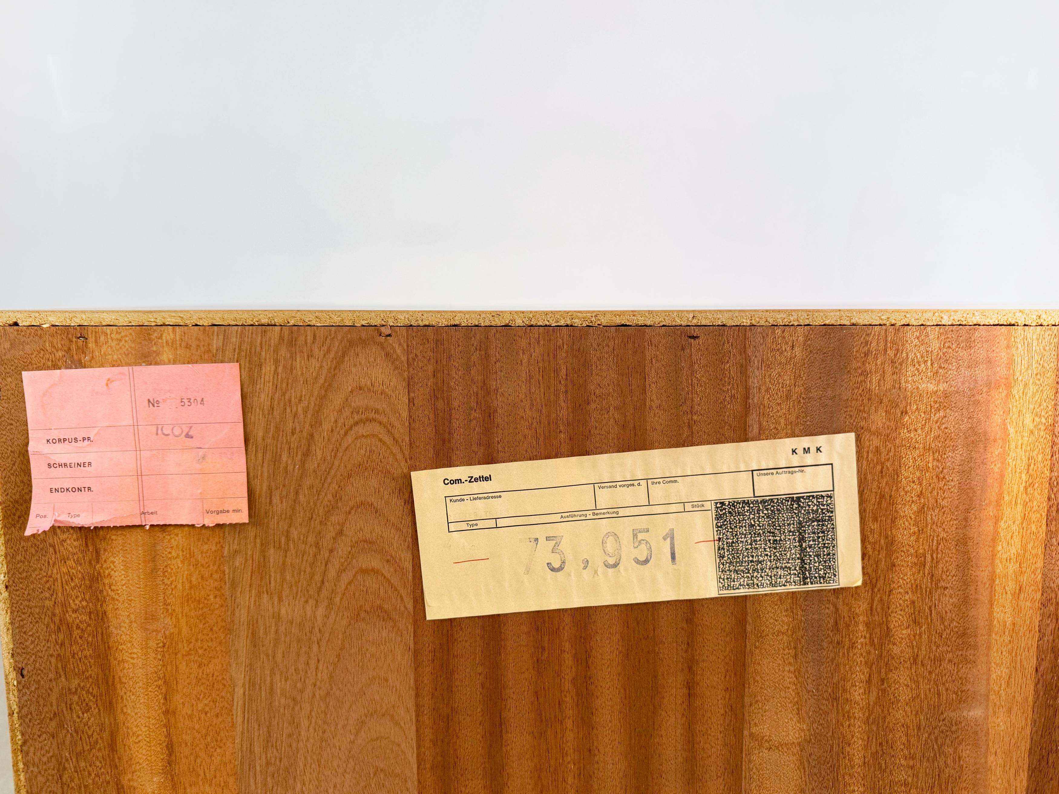 Original Midcentury Sideboard WK Möbel Teak Lowboard Kommode For Sale 2