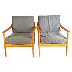 Wood Armchairs