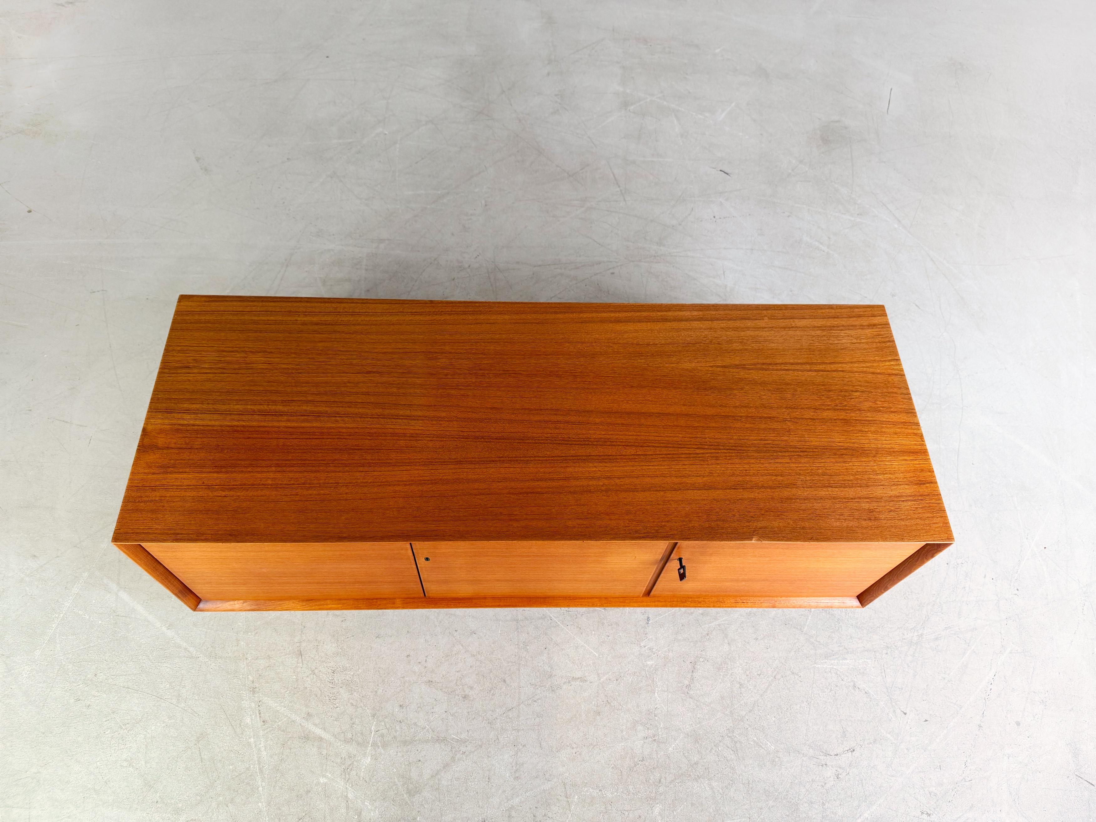 Original WK Möbel Midcentury Sideboard Teak Lowboard Kommode For Sale 6