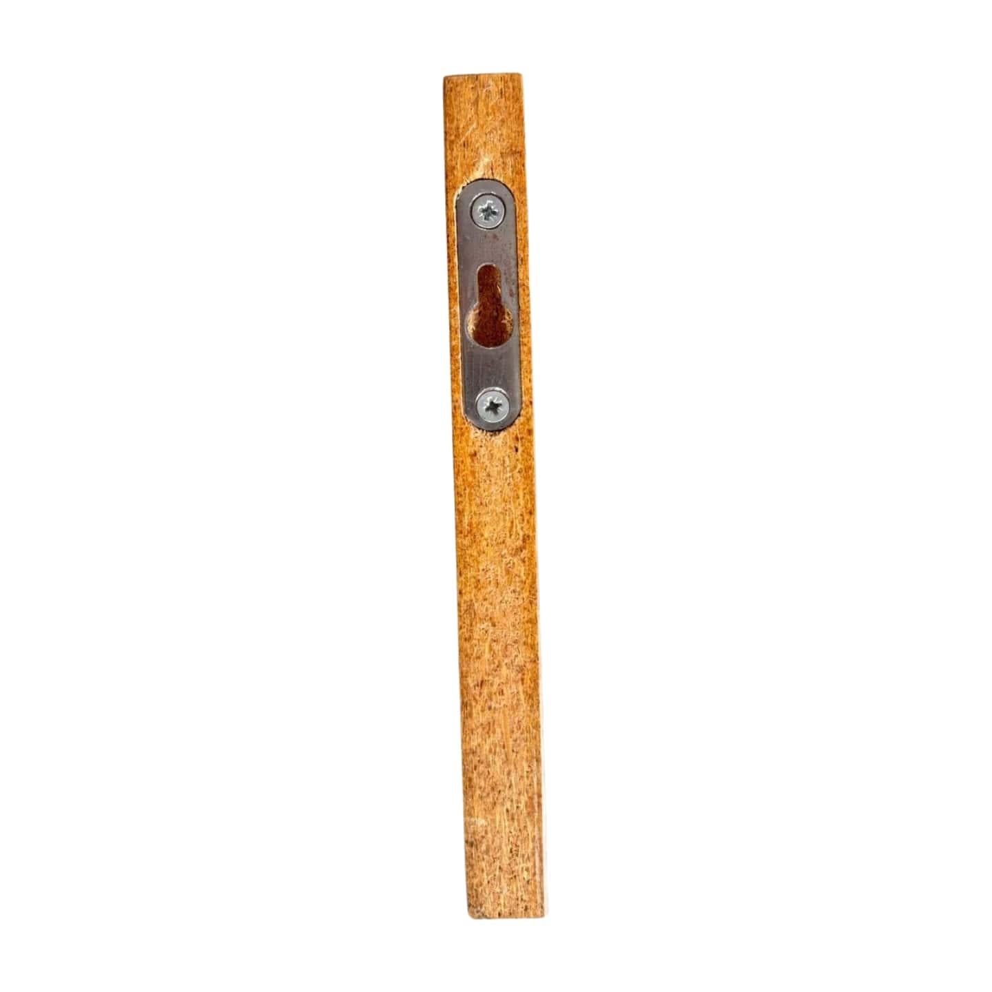 Unknown Original 2er Set Midcentury Wandregal Regalbretter schwebend Teak For Sale