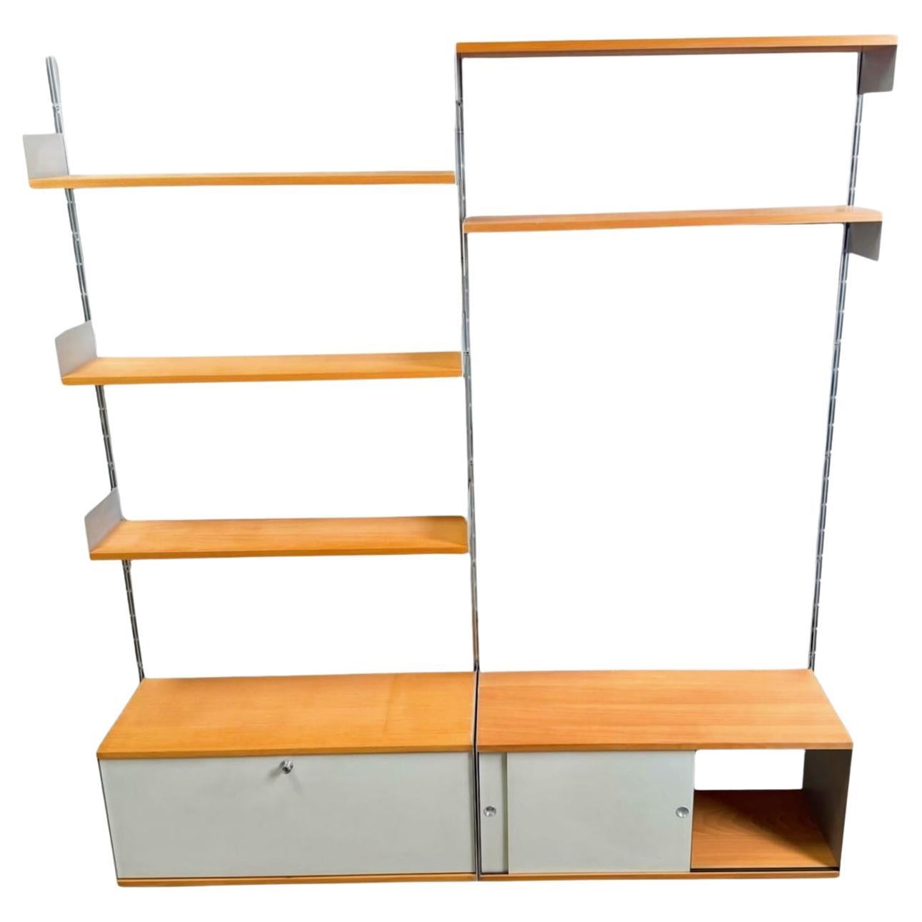 Original Dieter Rams Wandregal 606 Vitsoe Holz Design Bauhaus