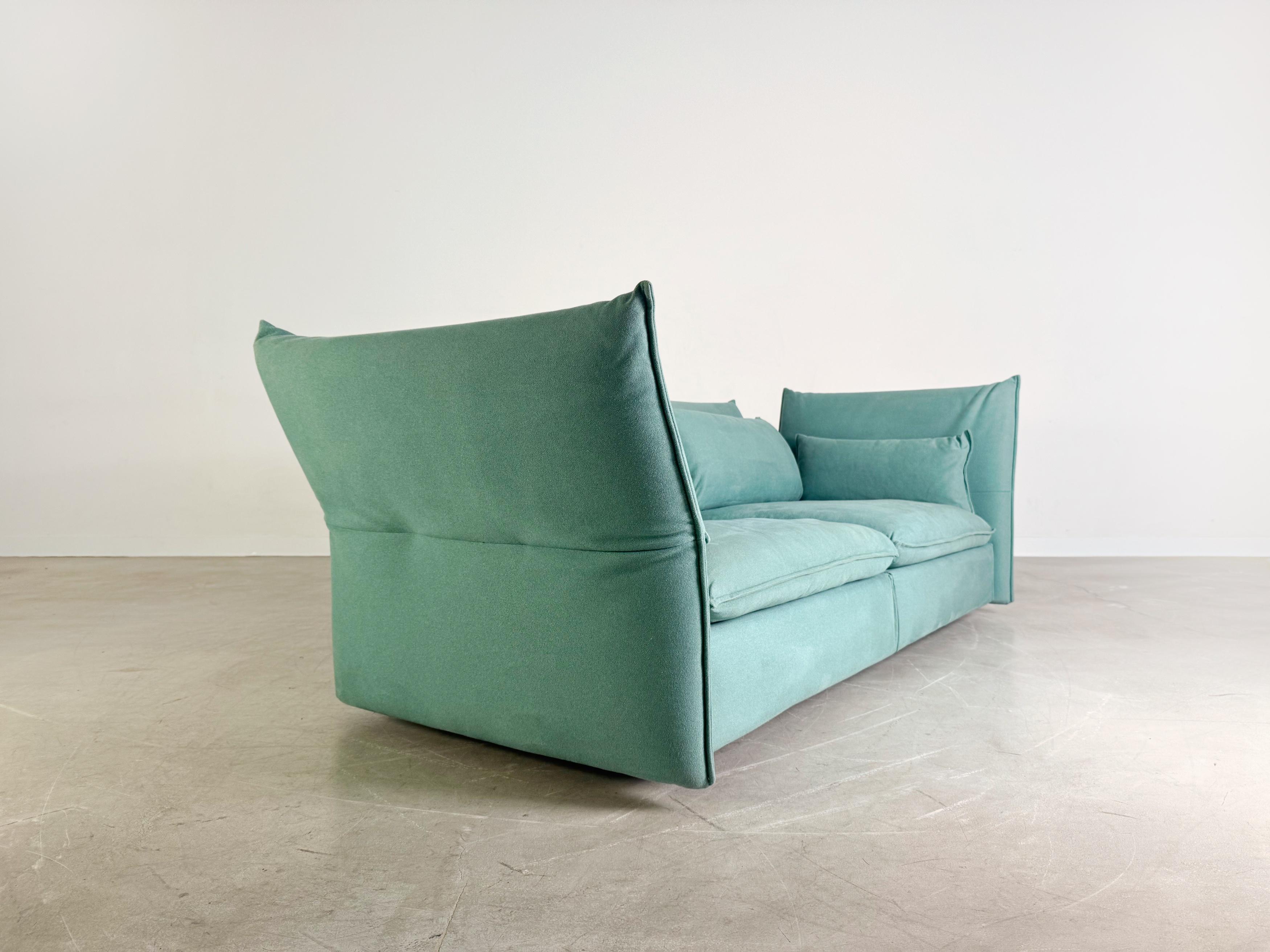 Original Vitra Mariposa Dreisitzer Sofa türkis Design Couch Büro im Zustand „Gut“ im Angebot in Berlin, DE