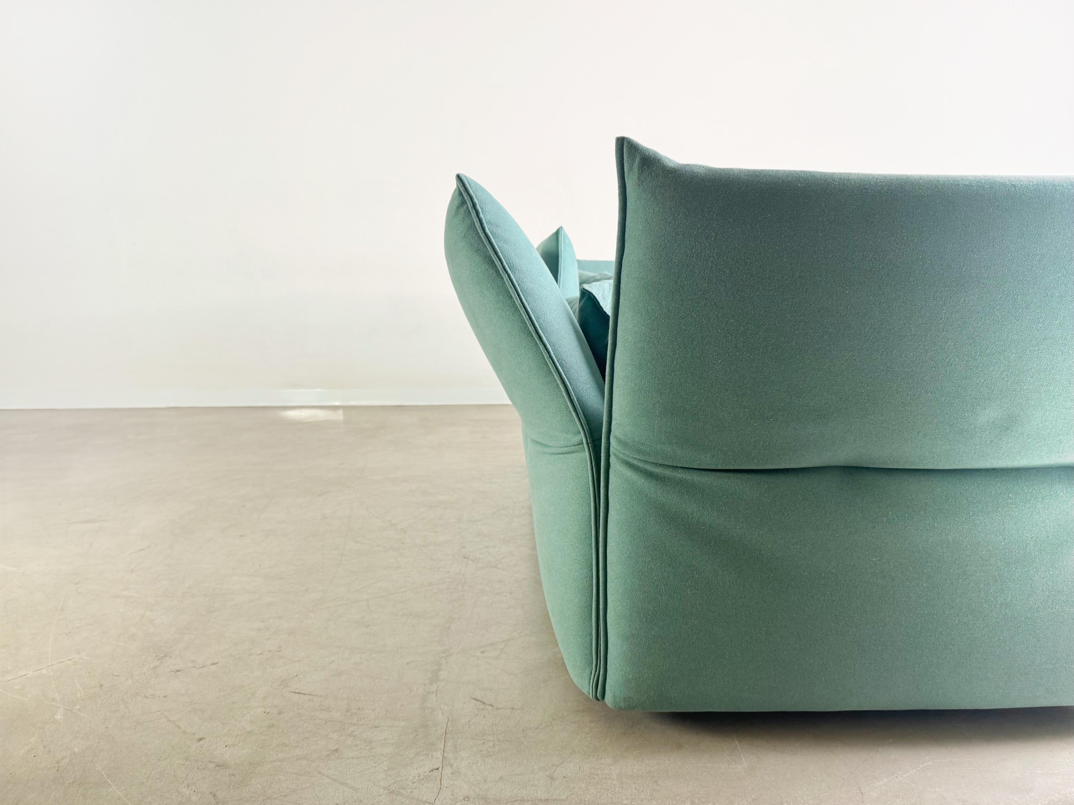 Original Vitra Mariposa Dreisitzer Sofa türkis Design Couch Büro im Angebot 3