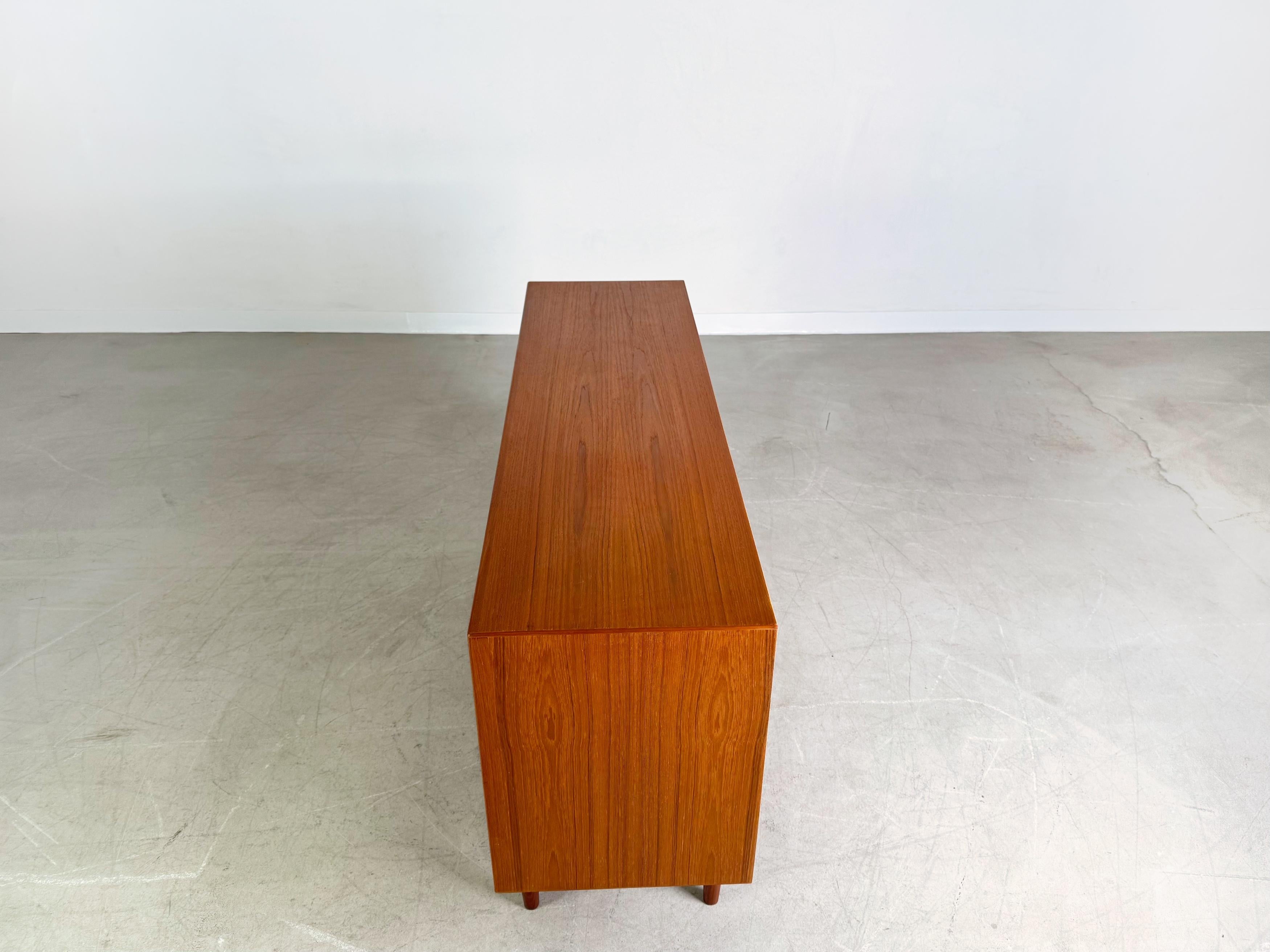 Original Midcentury Teak Sideboard Vintage Kommode danish For Sale 3