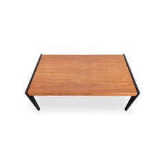 Midcentury Couchtisch lang teak midmod mcm Vintage coffee table