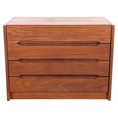 Midcentury Kommode EW Bach Teak Nachttisch Beistelltisch MCM