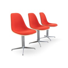 3er Set La Fonda Stühle Herman Miller Charles Eames Fiberglas