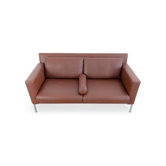 Original Walter Knoll Jason Sofa, Zweisitzer, Leder li