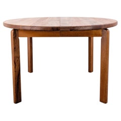 Midcentury Esstisch Teak rund Vintage Tisch danish design 1960