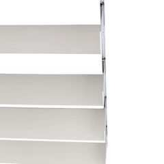 2x Original Dieter Rams 606 Midcentury Wandregal Vitsoe Aluminium