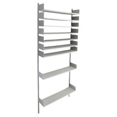 Scaffale da parete Vitsoe 606 Midcentury originale di Dieter Rams in alluminio 2