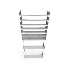 Scaffale da parete Vitsoe 606 Midcentury originale di Dieter Rams in alluminio 2
