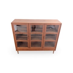 Original Dyrlund Teak-Vitrine, Dänemark, 1960er Jahre, mcm