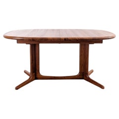 Table à manger Juul Kristensen en teck, Glostrup, vintage danois des années 60