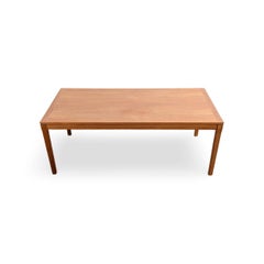 Tavolino vintage originale in teak, stile Mid-Century, design danese MCM