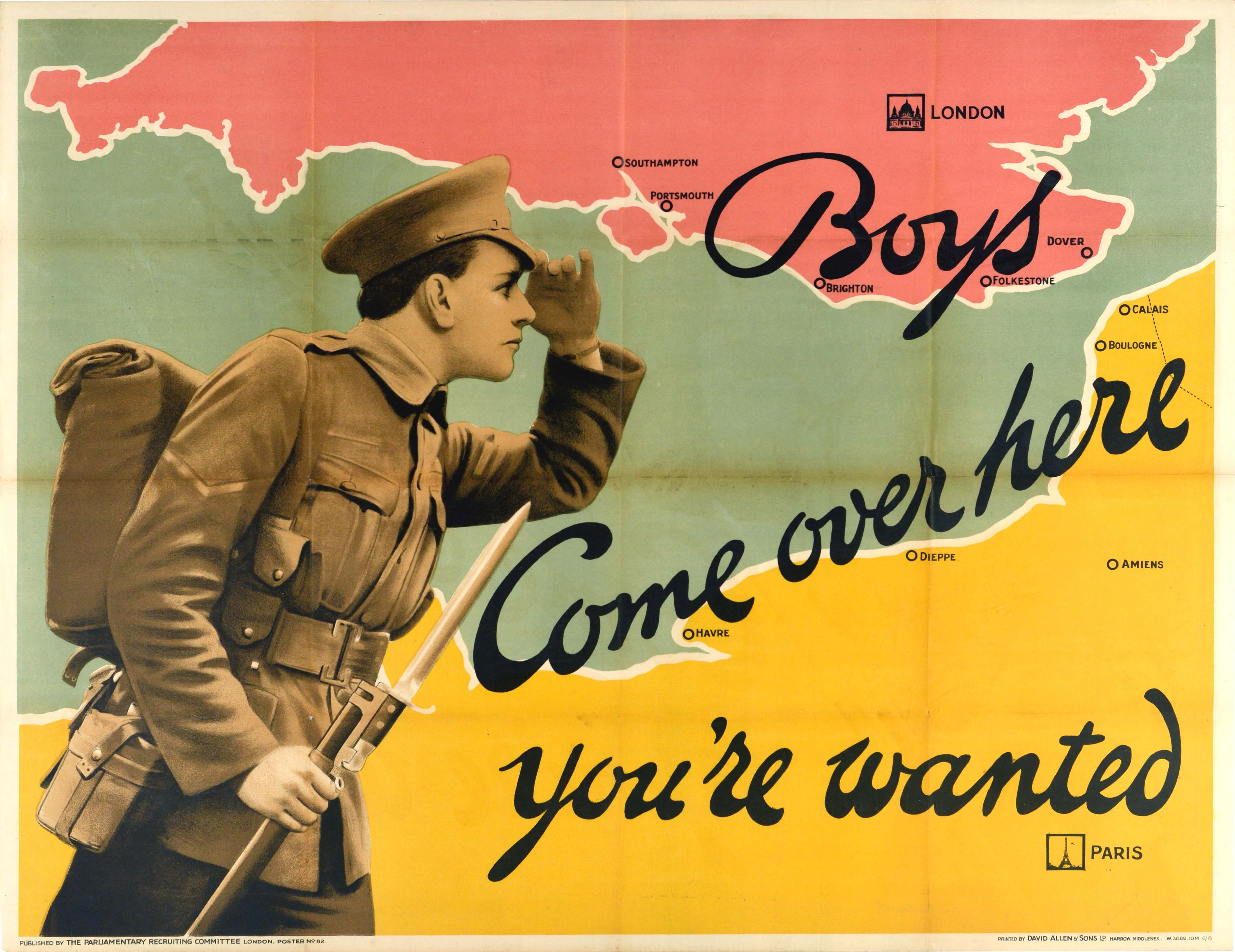 Who made the WWI propaganda posters?