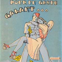 Original Vintage Propaganda Poster For A Gallant Gesture Military Secrets Pinup