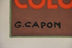 Poster for the 1922 Marseille Colonial Show by Georges Capon, Art Deco, France