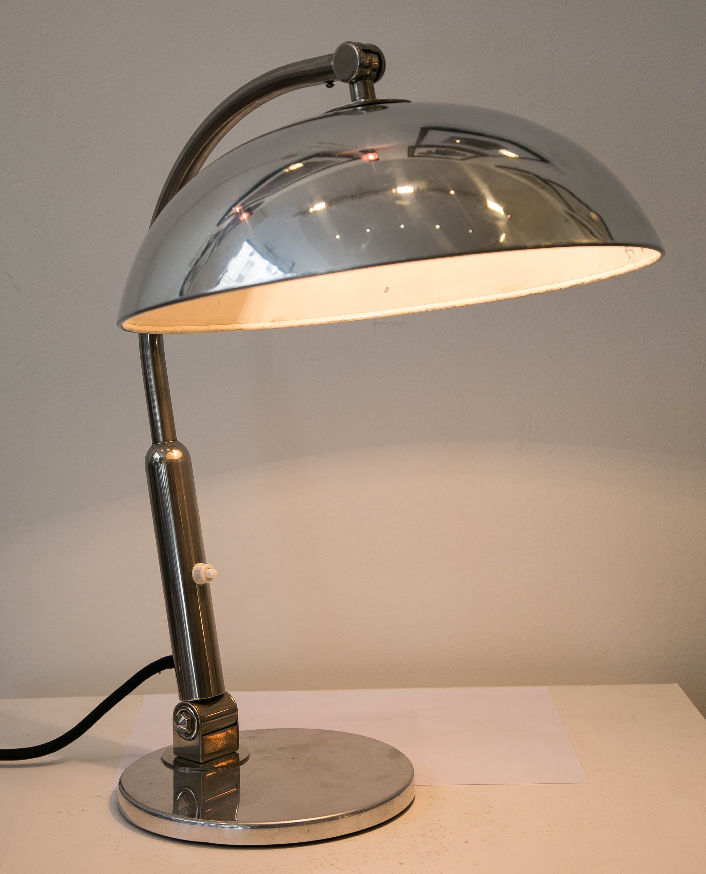 Bauhaus Table Lamp Hala Designed by Busquet, circa 1935 4