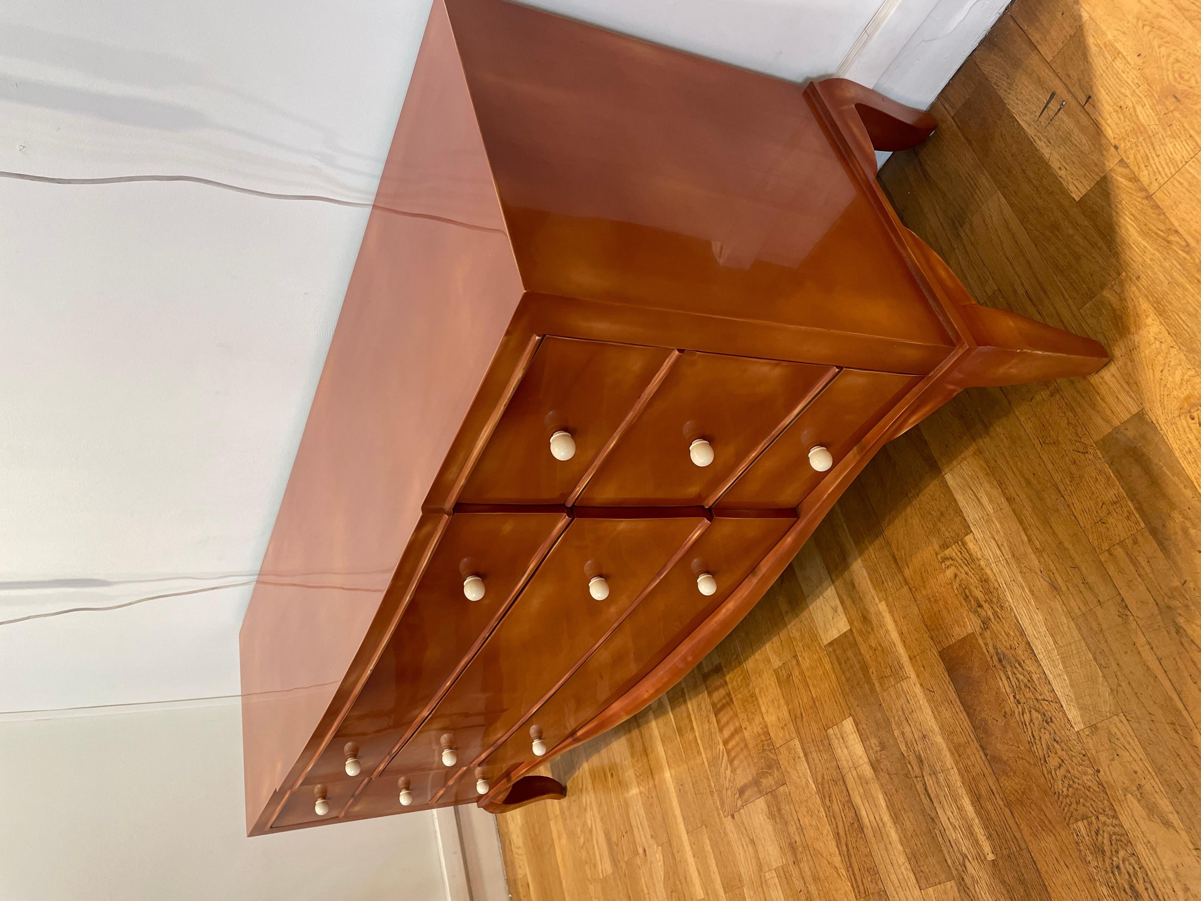 André Arbus (1903–1969), French cabinetmaker and decorator, is renowned for his refined neoclassical style that blends elegance and tradition. Trained at the École des Beaux-Arts and rooted in his family's craft heritage, he gained recognition at