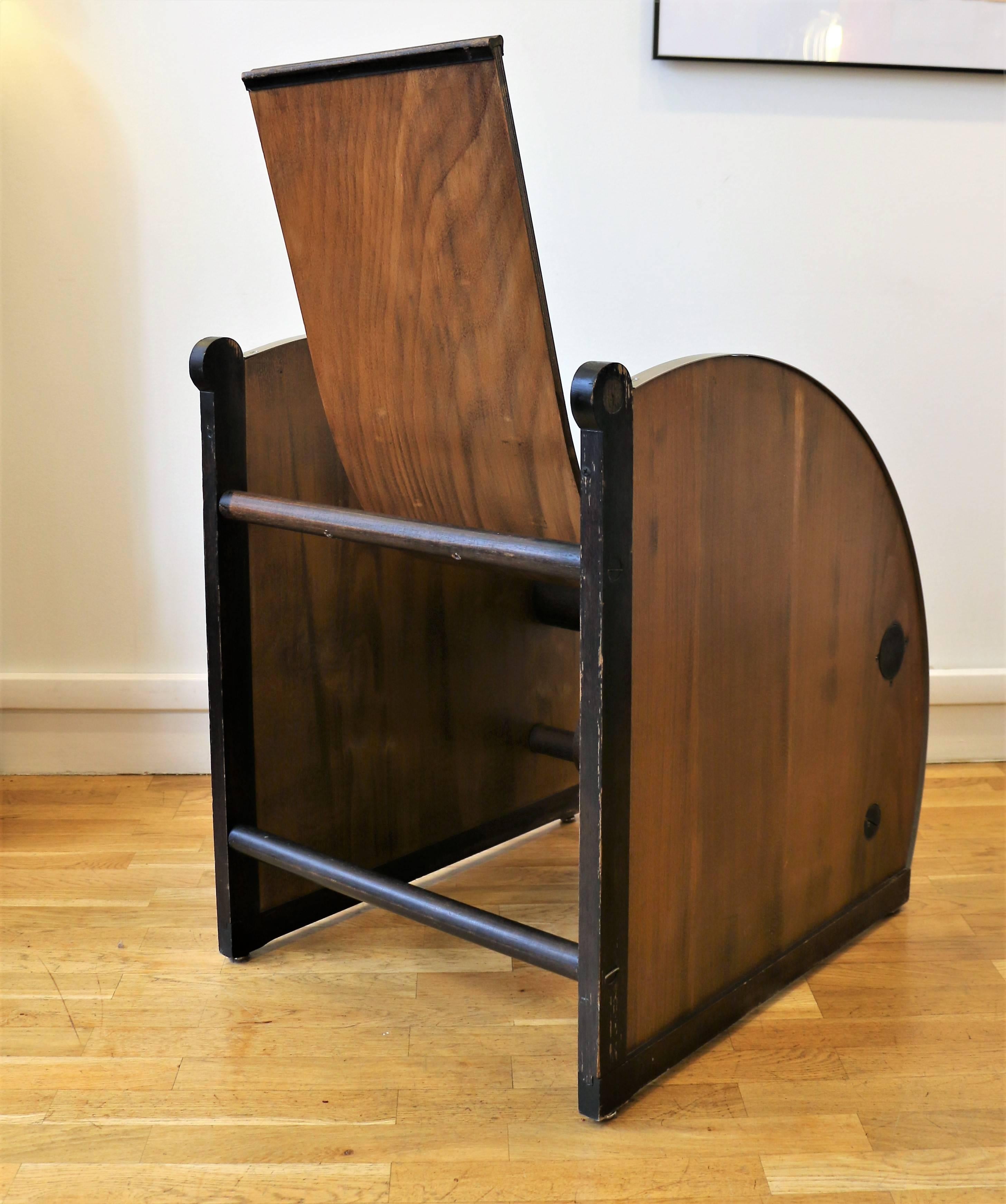 Stunning Pair of Modernist Armchairs, Art Deco, France, circa 1927 For Sale 2