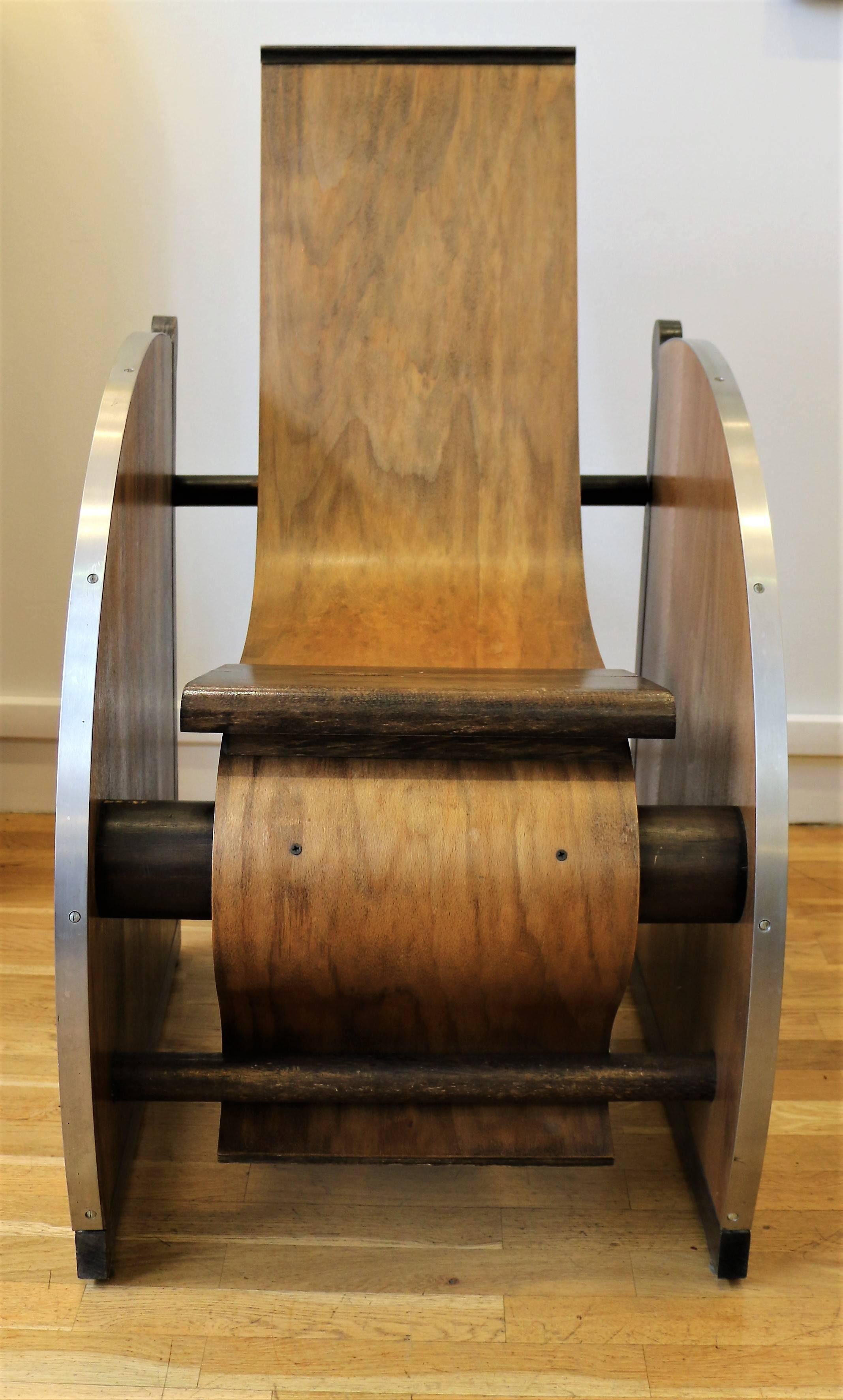 Impresionante Pareja de Sillones Modernistas, Art Decó, Francia, hacia 1927 en venta 4