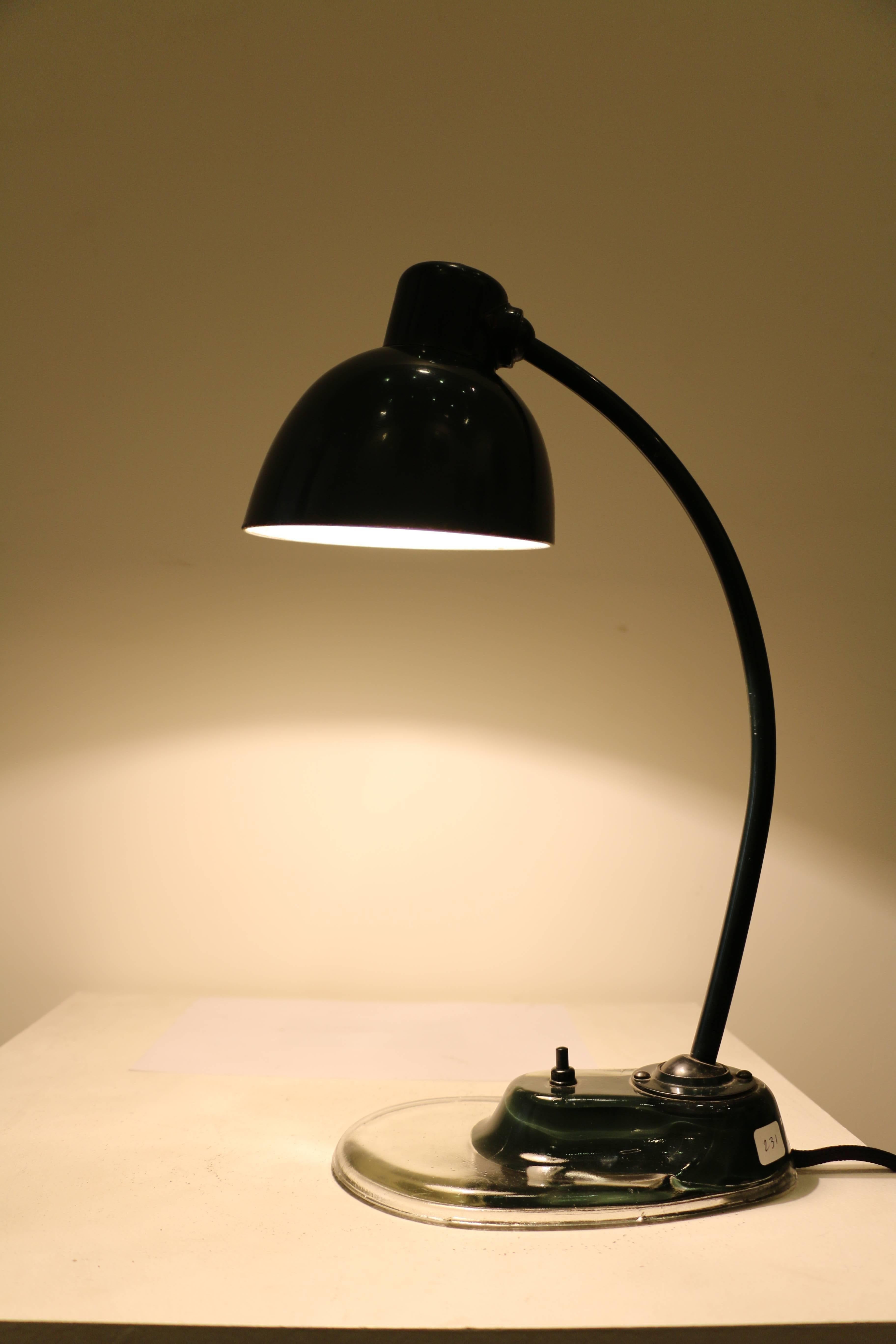 Bauhaus Desk Lamp Designed by Marianne Brandt, 1930s In Good Condition In Paris, FR