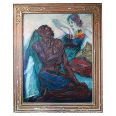 The Offering, c. 1911, By Alfred Wolmark (1877–1961), Oil on canvas, Signed lowe
