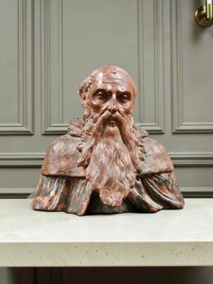 Sculpture de saint Jérôme, italienne, vers 1640-1660