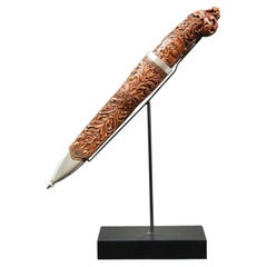 An Exceptional Carved Boxwood Knife and Sheath Probably The Netherlands, c.1760