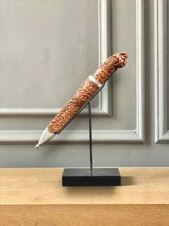 An Exceptional Carved Boxwood Knife and Sheath Probably The Netherlands, c.1760