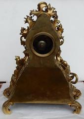 1800 Clock Bronze Rocaille by Denier in Paris "A World Aquatic"