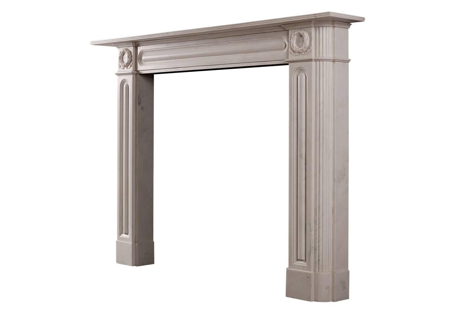 english regency caryatid marble fireplace