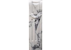 French Arabescato Marble Fireplace in the Louis XIV Manner
