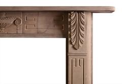 Carved Regency Sandstone Fireplace