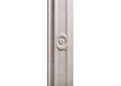 Irischer weißer Marmorkamin im georgianischen Stil