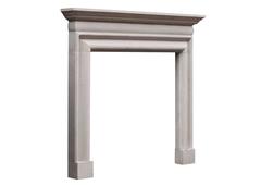 Early Georgian Style Portland Stone Fireplace