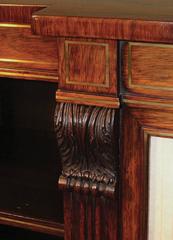 Antique Regency Period Rosewood Breakfront Chiffonier