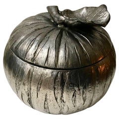 Midcentury Italian Pumpkin Ice Bucket