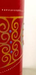 Art Nouveau Red Moser Vase